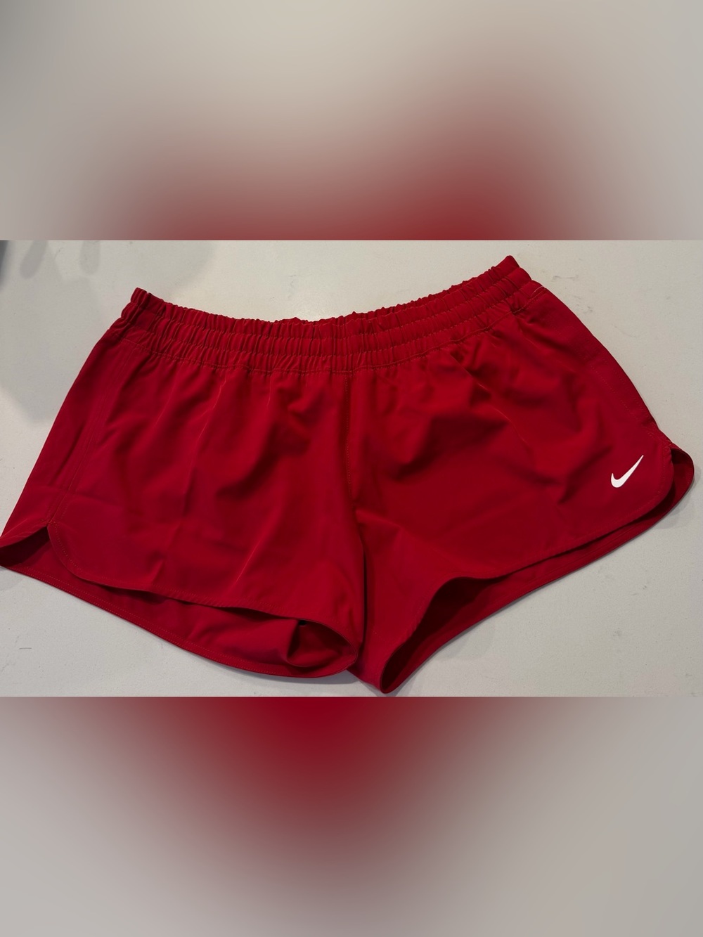 Nike Swim Women's 3" Breaker Volley Shorts Cover-Up Red Size L NWT $59 NESSF320- - Picture 8 of 8